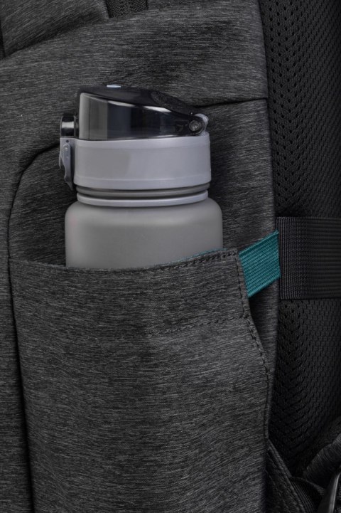 COOLPACK - SHAR - PLECAK BIZNESOWY - GREY/GREEN COOLPACK - SHAR - PLECAK BIZNESOWY - GREY/GREEN