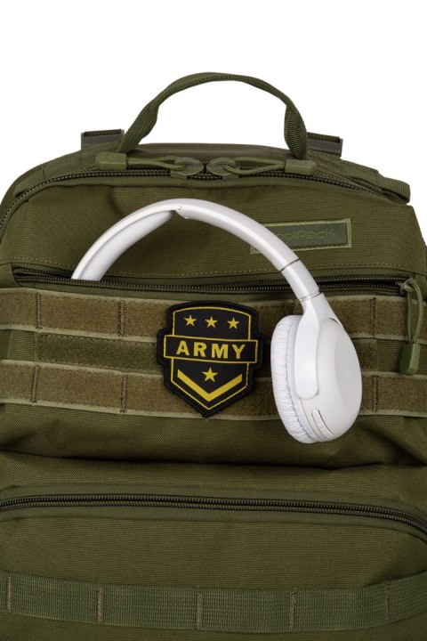 COOLPACK - SOLDIER - PLECAK MŁODZIEZOWY - KHAKI COOLPACK - SOLDIER - PLECAK MŁODZIEZOWY - KHAKI