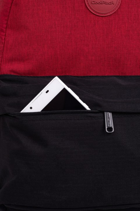 COOLPACK - SONIC - PLECAK MŁODZIEŻOWY - BURGUNDY COOLPACK - SONIC - PLECAK MŁODZIEŻOWY - BURGUNDY