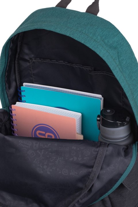 COOLPACK - SONIC - PLECAK MŁODZIEŻOWY - GREEN COOLPACK - SONIC - PLECAK MŁODZIEŻOWY - GREEN