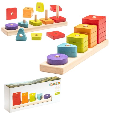 SORTER GEOMETRYCZNY DREWNIANY KLOCKI KSZTAŁTY PODSTAWA UKŁADANIE ZESTAW SORTER GEOMETRYCZNY DREWNIANY KLOCKI KSZTAŁTY PODSTAWA UKŁADANIE ZESTAW