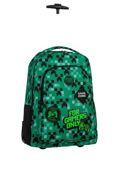 COOLPACK - ALAN - PLECAK MŁODZIEŻOWY NA KÓŁKACH - GAME ZONE COOLPACK - ALAN - PLECAK MŁODZIEŻOWY NA KÓŁKACH - GAME ZONE