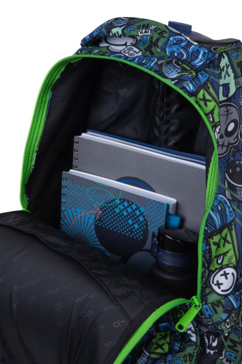 COOLPACK - ALAN - PLECAK MŁODZIEŻOWY NA KÓŁKACH - MONSTER TEAM COOLPACK - ALAN - PLECAK MŁODZIEŻOWY NA KÓŁKACH - MONSTER TEAM