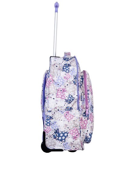 COOLPACK - ALAN - PLECAK MŁODZIEŻOWY NA KÓŁKACH - WHITE BUNNY COOLPACK - ALAN - PLECAK MŁODZIEŻOWY NA KÓŁKACH - WHITE BUNNY