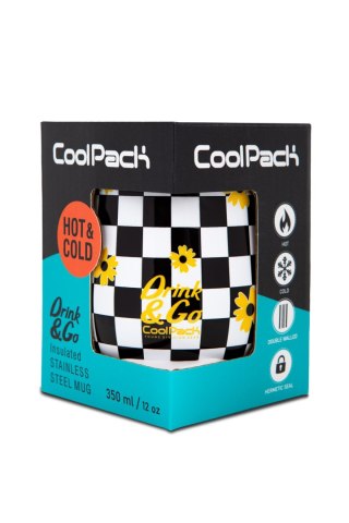 COOLPACK - COFFEE MUG - KUBEK TERMICZNY - 355 ml - CHESS FLOW
