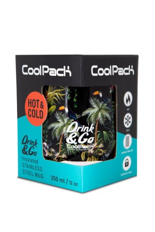 COOLPACK - COFFEE MUG - KUBEK TERMICZNY - 355 ml - MALINDI