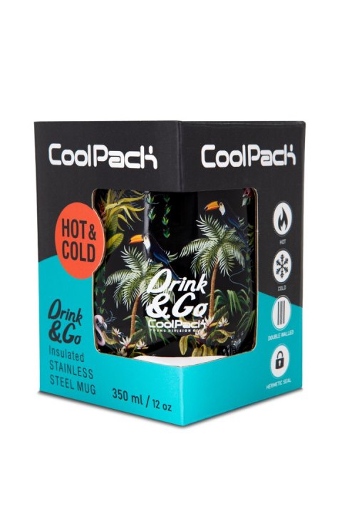 COOLPACK - COFFEE MUG - KUBEK TERMICZNY - 355 ml - MALINDI