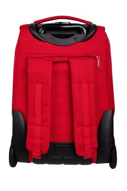 COOLPACK - COMPACT - PLECAK MŁODZIEŻOWY NA KÓŁKACH - RPET RED COOLPACK - COMPACT - PLECAK MŁODZIEŻOWY NA KÓŁKACH - RPET RED