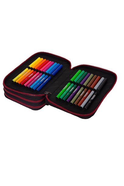 COOLPACK - JUMPER 3 - PIÓRNIK POTRÓJNY Z WYPOSAŻENIEM - STREET ART COOLPACK - JUMPER 3 - PIÓRNIK POTRÓJNY Z WYPOSAŻENIEM - STREET ART