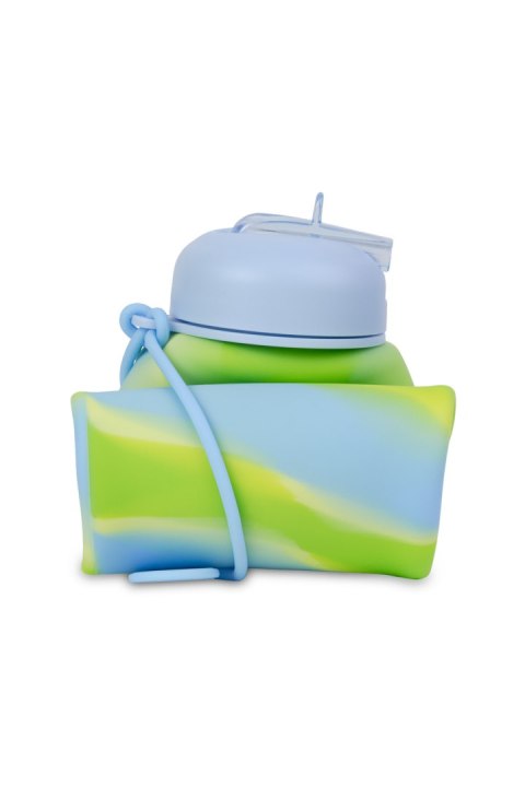 COOLPACK - PUMP - BIDON SILIKONOWY - 600 ml - GIRLS BLUE COOLPACK - PUMP - BIDON SILIKONOWY - 600 ml - GIRLS BLUE