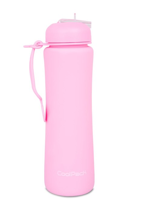 COOLPACK - PUMP - BIDON SILIKONOWY - 600 ml - PASTEL / POWDER PINK COOLPACK - PUMP - BIDON SILIKONOWY - 600 ml - PASTEL / POWDER PINK