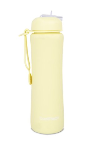COOLPACK - PUMP - BIDON SILIKONOWY - 600 ml - PASTEL / POWDER YELLOW