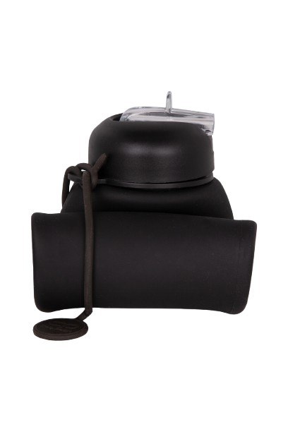 COOLPACK - PUMP - BIDON SILIKONOWY - 600 ml - RPET BLACK COOLPACK - PUMP - BIDON SILIKONOWY - 600 ml - RPET BLACK