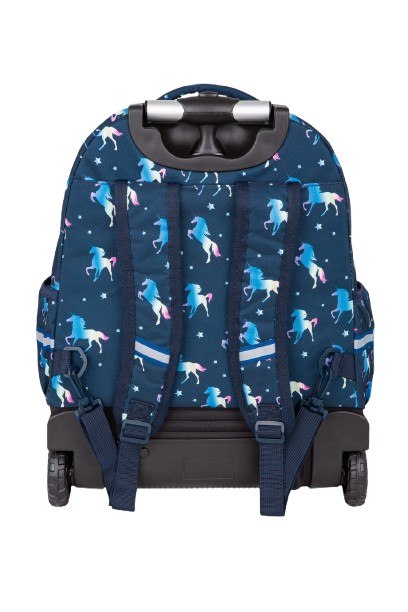 COOLPACK - STARR - PLECAK MŁODZIEŻOWY NA KÓŁKACH - BLUE UNICORN COOLPACK - STARR - PLECAK MŁODZIEŻOWY NA KÓŁKACH - BLUE UNICORN