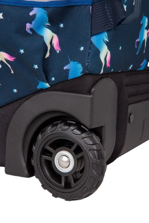 COOLPACK - STARR - PLECAK MŁODZIEŻOWY NA KÓŁKACH - BLUE UNICORN COOLPACK - STARR - PLECAK MŁODZIEŻOWY NA KÓŁKACH - BLUE UNICORN