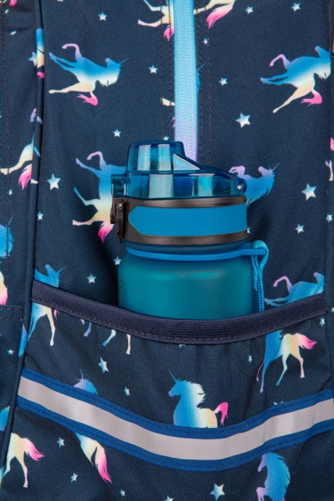 COOLPACK - STARR - PLECAK MŁODZIEŻOWY NA KÓŁKACH - BLUE UNICORN COOLPACK - STARR - PLECAK MŁODZIEŻOWY NA KÓŁKACH - BLUE UNICORN