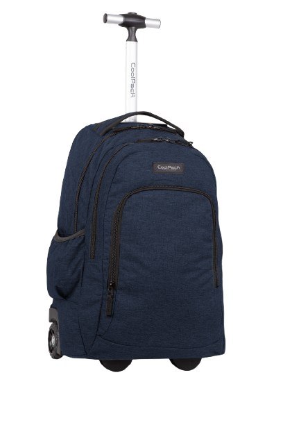 COOLPACK - SUMMIT - PLECAK MŁODZIEŻOWY NA KÓŁKACH - SNOW DARK BLUE COOLPACK - SUMMIT - PLECAK MŁODZIEŻOWY NA KÓŁKACH - SNOW DARK BLUE