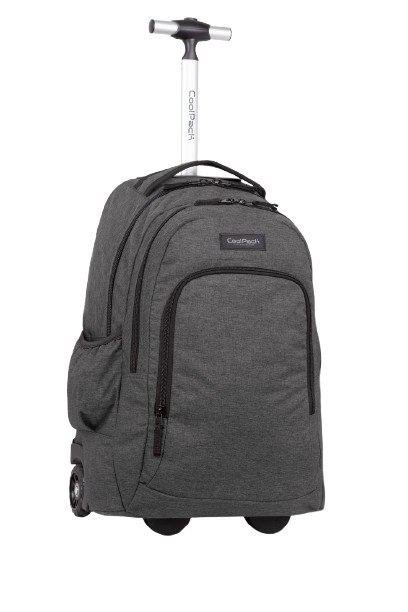 COOLPACK - SUMMIT - PLECAK MŁODZIEŻOWY NA KÓŁKACH - SNOW GREY COOLPACK - SUMMIT - PLECAK MŁODZIEŻOWY NA KÓŁKACH - SNOW GREY