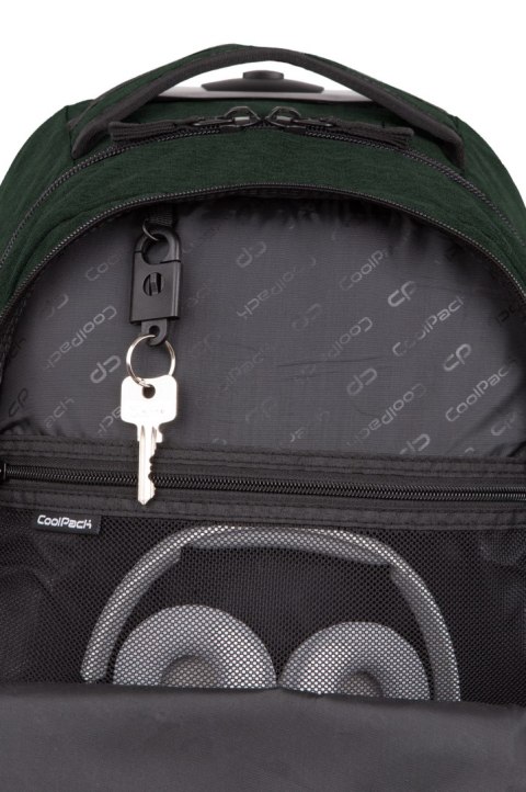 COOLPACK - SUMMIT - PLECAK MŁODZIEŻOWY NA KÓŁKACH - SNOW TECHNIC GREEN COOLPACK - SUMMIT - PLECAK MŁODZIEŻOWY NA KÓŁKACH - SNOW TECHNIC GREEN