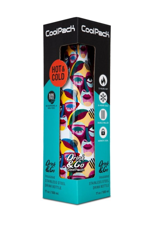 COOLPACK - TERMO BOTTLE - BIDON METALOWY - CINCO COOLPACK - TERMO BOTTLE - BIDON METALOWY - CINCO
