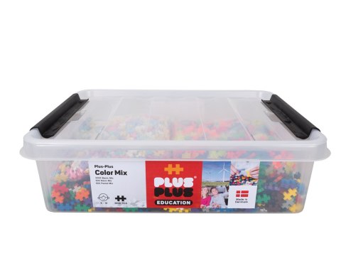 PLUS-PLUS MIX W RÓŻNYCH KOLORACH- 3600 ELEMENTÓW PLUS-PLUS MIX W RÓŻNYCH KOLORACH- 3600 ELEMENTÓW