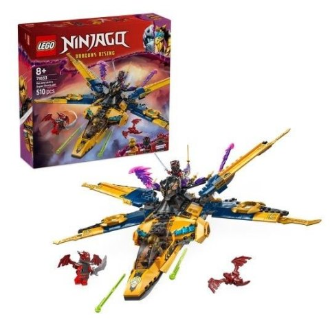 LEGO(R) NINJAGO 71833 Ras i burzowy superodrzutowiec LEGO(R) NINJAGO 71833 Ras i burzowy superodrzutowiec