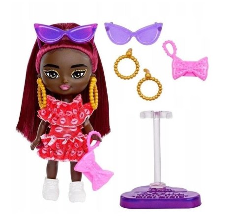 Barbie Extra Mini Minis Lalka falbanki HLN47 Barbie Extra Mini Minis Lalka falbanki HLN47