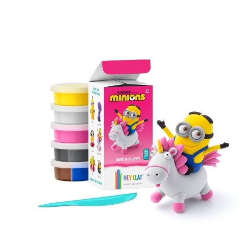 Hej Clay - Minionki: Dave i Fluffy + akcesoria Hej Clay - Minionki: Dave i Fluffy + akcesoria
