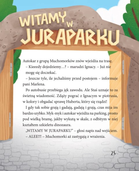 Staś Pętelka. Wycieczka do juraparku Staś Pętelka. Wycieczka do juraparku