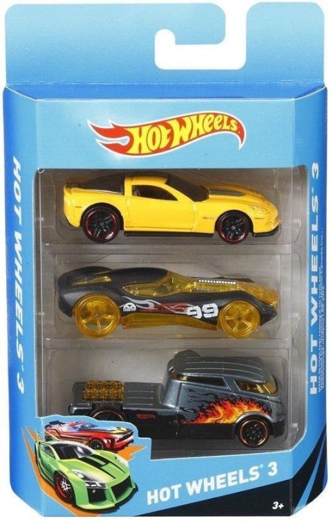 Hot Wheels Samochodziki Trzypak Hot Wheels Samochodziki Trzypak