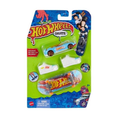 Hot Wheels Skate Deskorolka + buty + auto HGT76 Hot Wheels Skate Deskorolka + buty + auto HGT76
