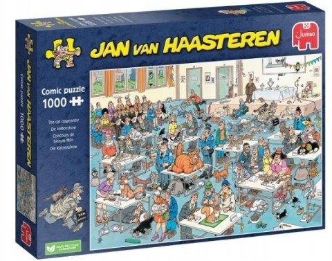 Puzzle 1000 Wystawa kotów Puzzle 1000 Wystawa kotów
