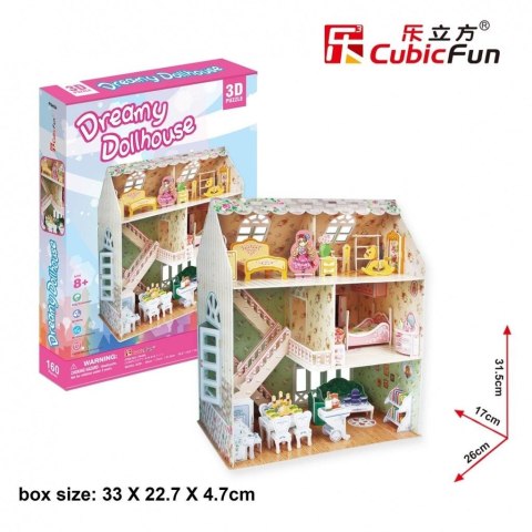 Puzzle 3D Dreamy Domek dla lalek Puzzle 3D Dreamy Domek dla lalek