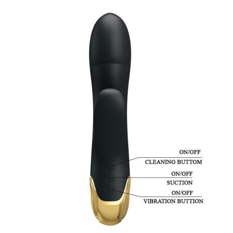 Wibrator króliczek masażer łechtaczki ssanie 19cm