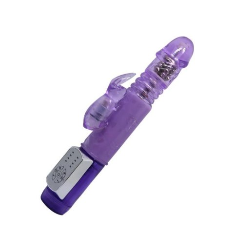 Wibrator królik rotacja posuw masażer 24cm erotyka Wibrator królik rotacja posuw masażer 24cm erotyka