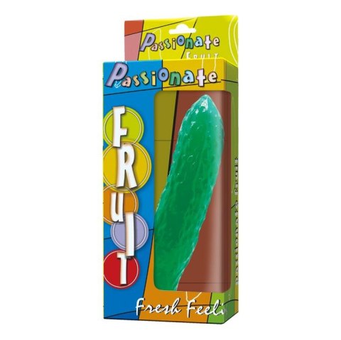 Dildo fikuśny ogórek chropowata tekstura 17 cm Dildo fikuśny ogórek chropowata tekstura 17 cm