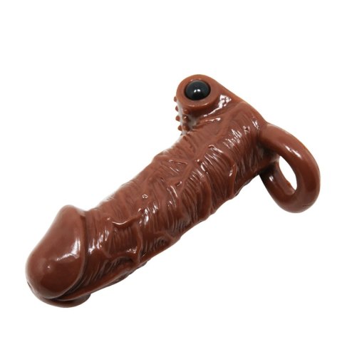 Małe kompaktowe dildo murzyńskie żylaste 15 cm