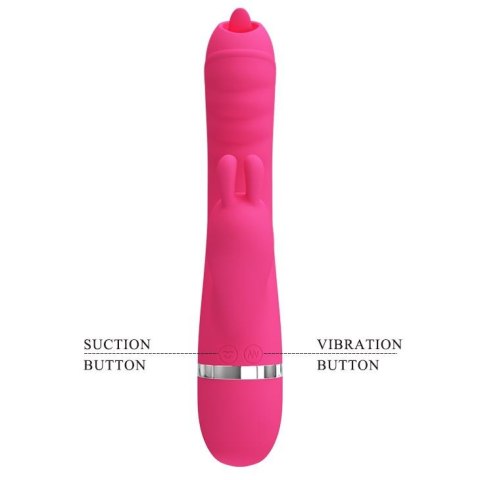 Wibrator ssący masażer łechtaczki 3w1 7 tryb 20cm