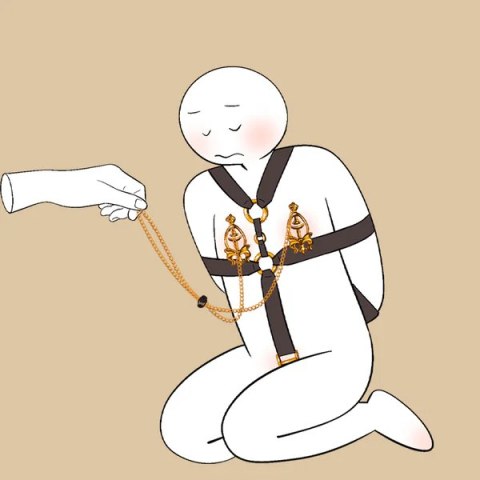 Upko zaciski na sutki Pulling Chain Nipple Clamps
