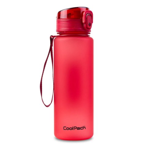 COOLPACK - PUMP - BIDON SILIKONOWY - 600 ml - RPET RED COOLPACK - PUMP - BIDON SILIKONOWY - 600 ml - RPET RED