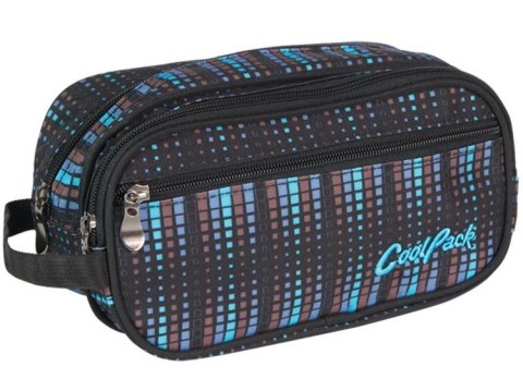 COOLPACK - WAVE - KOSMETYCZKA DUŻA - Blue flash COOLPACK - WAVE - KOSMETYCZKA DUŻA - Blue flash
