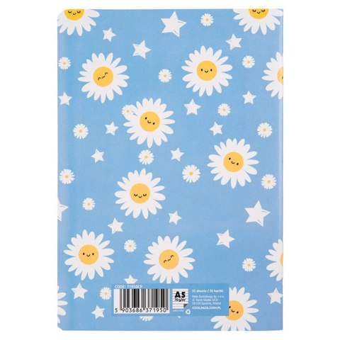 Coolpack Zeszyt A5 32 kartkowy w linię - Daisy Sun Coolpack Zeszyt A5 32 kartkowy w linię - Daisy Sun
