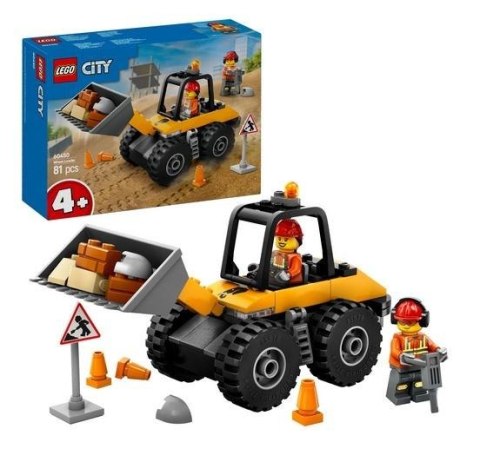 LEGO(R) CITY 60450 (4szt) Żółta ładowarka kołowa LEGO(R) CITY 60450 (4szt) Żółta ładowarka kołowa