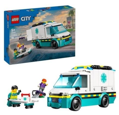 LEGO(R) CITY 60451 (6szt) Karetka pogotowia LEGO(R) CITY 60451 (6szt) Karetka pogotowia
