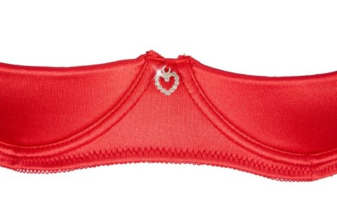 Shelf Bra Set red 75B/S