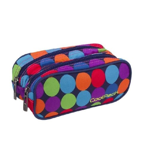 COOLPACK - CLEVER - SASZETKA PODWÓJNA PROSTOKĄTNA - Bubble Shooter COOLPACK - CLEVER - SASZETKA PODWÓJNA PROSTOKĄTNA - Bubble Shooter