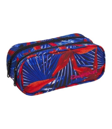 COOLPACK - CLEVER - SASZETKA PODWÓJNA PROSTOKĄTNA - Hawaian Blue COOLPACK - CLEVER - SASZETKA PODWÓJNA PROSTOKĄTNA - Hawaian Blue
