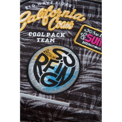 COOLPACK - DART - PLECAK MŁODZIEZOWY - GREY (BADGES G) *