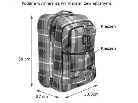 COOLPACK - ESCAPE - WALIZKA MAŁA (KABINÓWKA) - Texas COOLPACK - ESCAPE - WALIZKA MAŁA (KABINÓWKA) - Texas