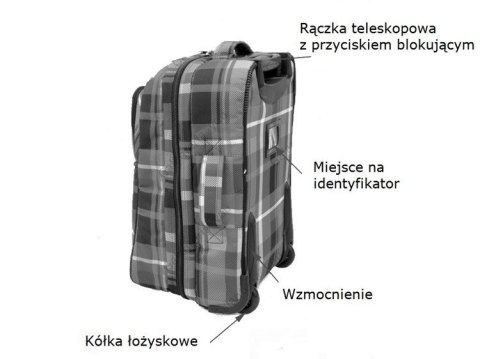 COOLPACK - ESCAPE - WALIZKA MAŁA (KABINÓWKA) - Texas COOLPACK - ESCAPE - WALIZKA MAŁA (KABINÓWKA) - Texas